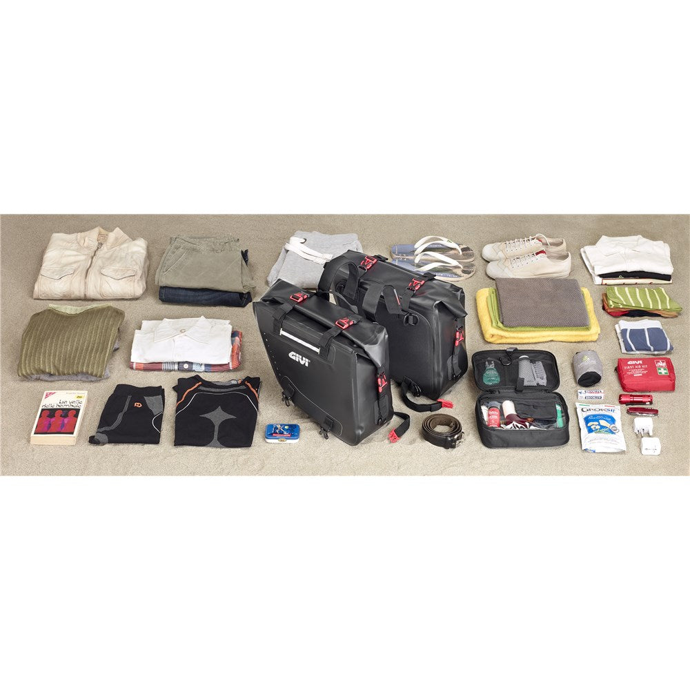 GIVI PANNIERS (PAIR) GRAVEL-T 15+15L WATERPROOF