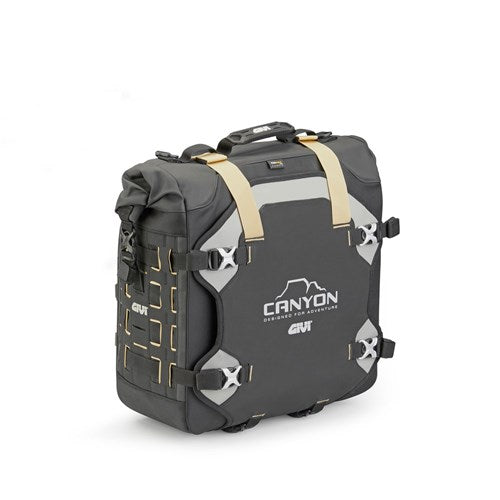 GIVI GRT CANYON SOFT PANNIER BAG 30LT (EACH) (FOR USE WITH CAM FRAMES) (SOLD WITHOUT LOCK)