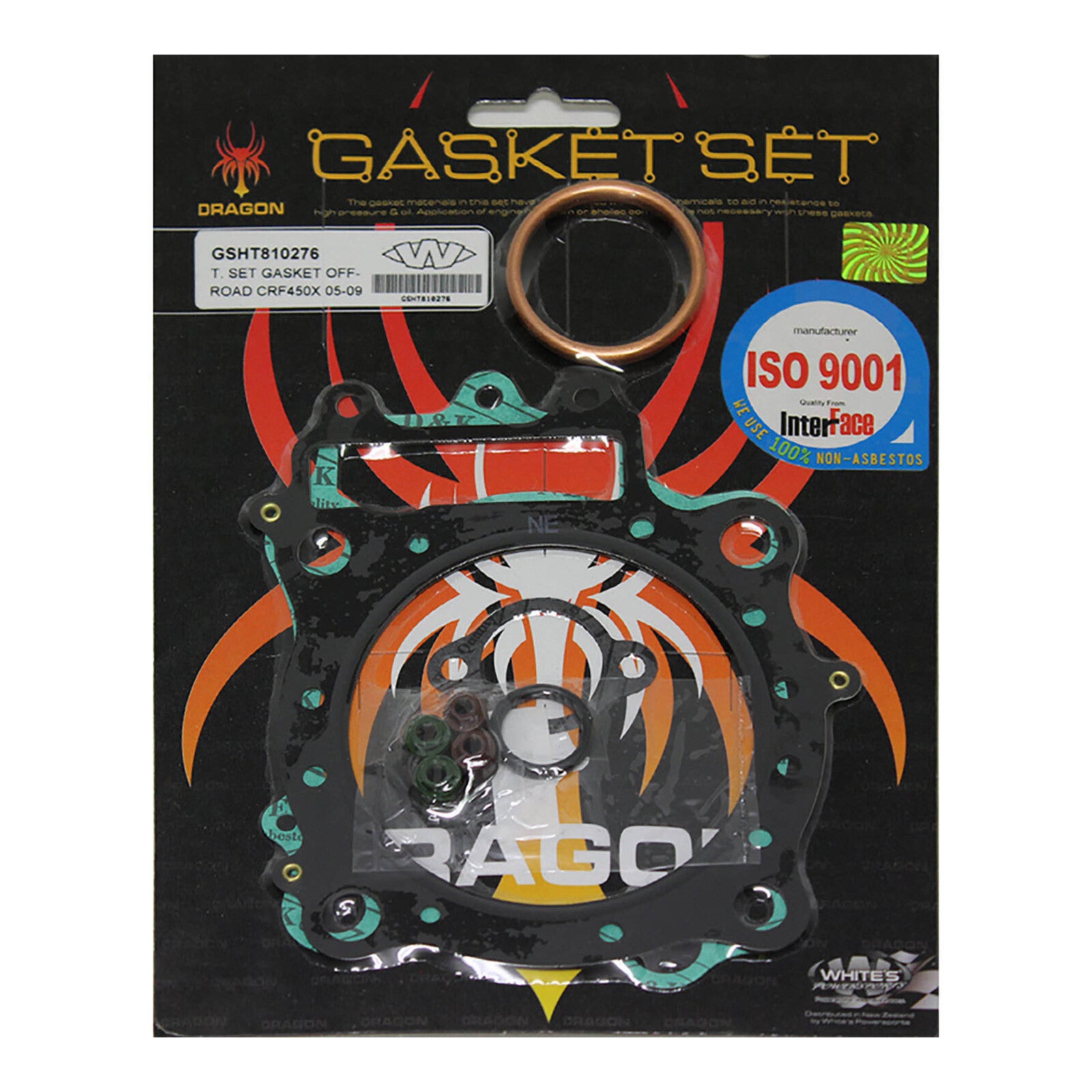 Whites Gasket Set Top Honda Crf450X 05 17