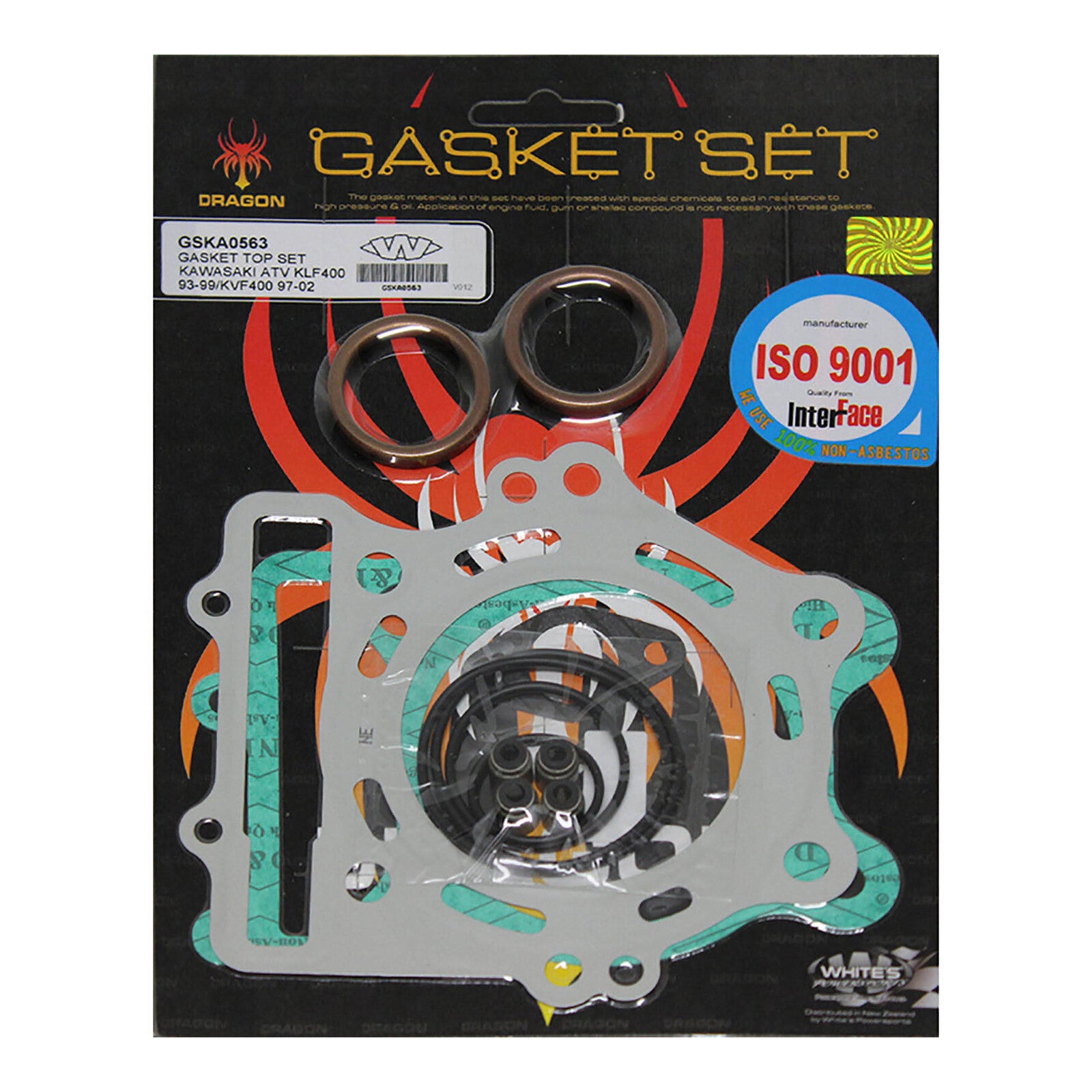 Whites Kawasaki Top Gasket Set