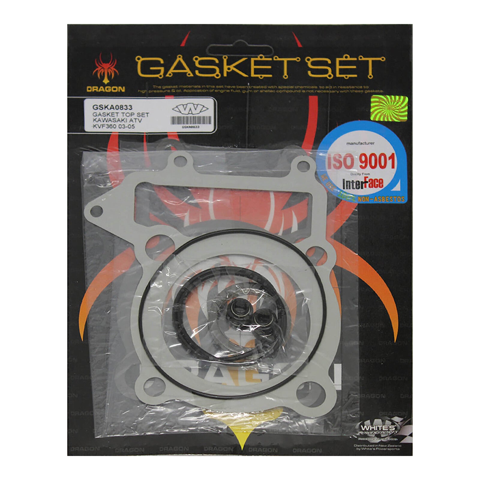 Whites Kawasaki Top Gasket Set