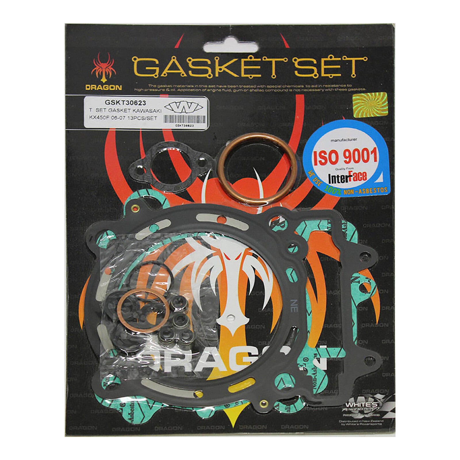 Whites Kawasaki Top Gasket Set