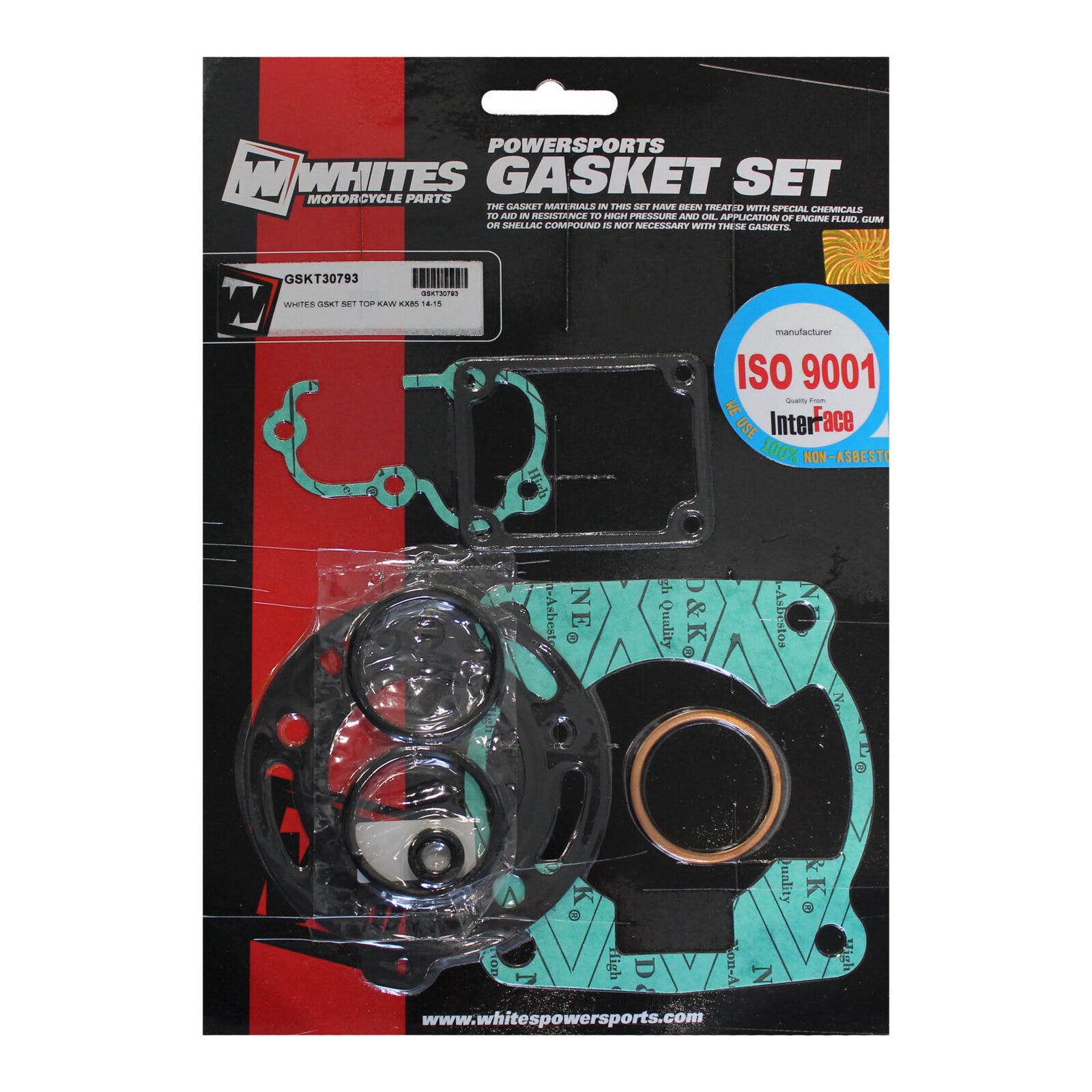 Whites Kawasaki Top Gasket Set