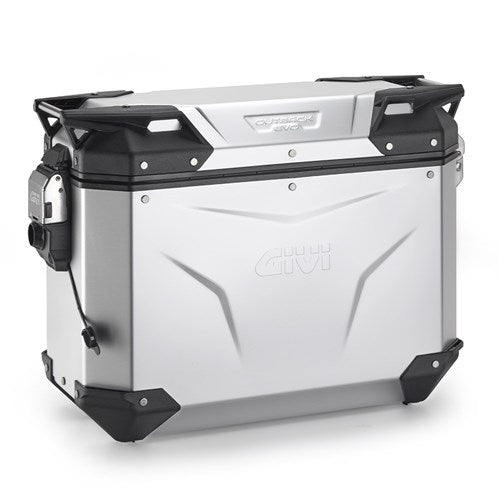 GIVI TREKKER OUTBACK EVO SMART 37L ALLOY ANODIZED PANNIER RIGHT (SINGLE) CAM (SOLD WITHOUT LOCK) (OBKEV37AAR)