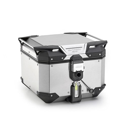 GIVI TREKKER OUTBACK EVO SMART MONOKEY TOPCASE 42L - SILVER (SOLD WITHOUT LOCK) (OBKEV42A)