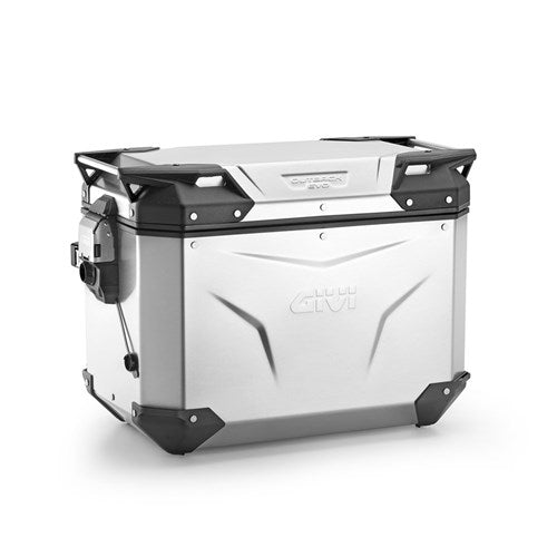 GIVI TREKKER OUTBACK EVO SMART 48L ALLOY PANNIER LEFT (SINGLE) CAM (SOLD WITHOUT LOCK) (OBKEV48AL)