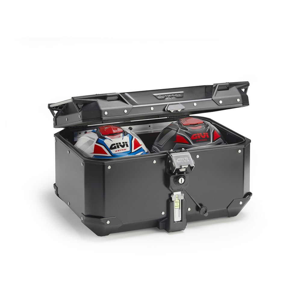 GIVI TREKKER OUTBACK EVO SMART MONOKEY TOPCASE 58L - BLACK (SOLD WITHOUT LOCK) (OBKEV58B)