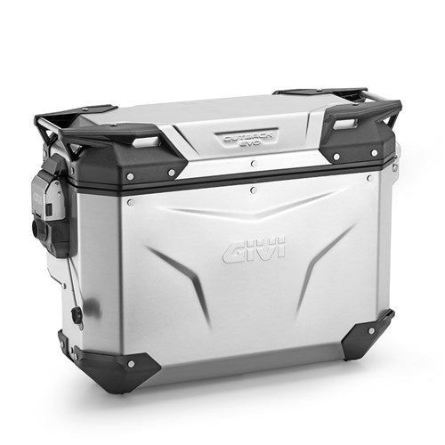 GIVI TREKKER OUTBACK EVO SMART 33L CONTOURED ALLOY PANNIER RIGHT (SINGLE) CAM (SOLD WITHOUT LOCK) (OBKEVS33AR)
