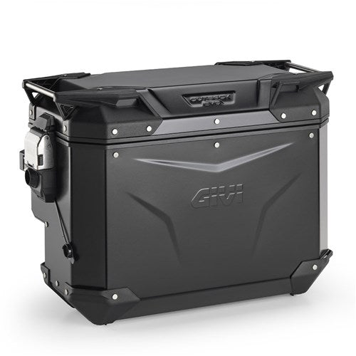 GIVI TREKKER OUTBACK EVO SMART 40L CONTOURED BLACK PANNIER RIGHT (SINGLE) CAM (SOLD WITHOUT LOCK) (OBKEVS40BR)