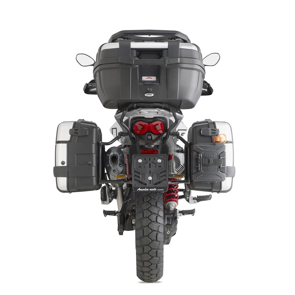 GIVI ONE-FIT PANNIER FRAMES - MOTO GUZZI V85 TT 24- (MONOKEY) (PLO8209MK)