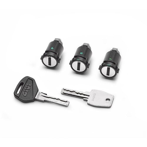 GIVI SMART SECURITY LOCK SET (FOR 3 CASES) (SLR103)
