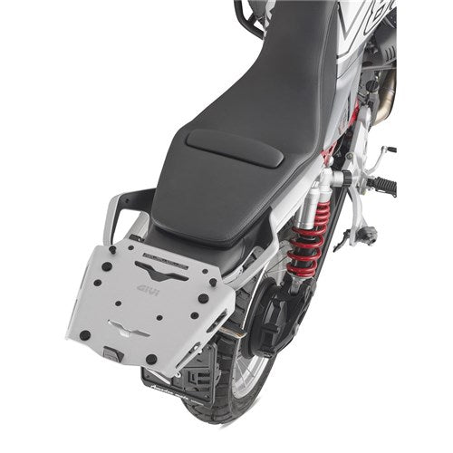 GIVI SPECIFIC MONOKEY ALUMINIUM REAR RACK - MOTO GUZZI V85TT 24- (PLATE INCLUDED) (SRA8209)