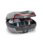 GIVI MONOKEY TOPCASE MAXIA 58L GRAPHITE/RED (V58NNG)