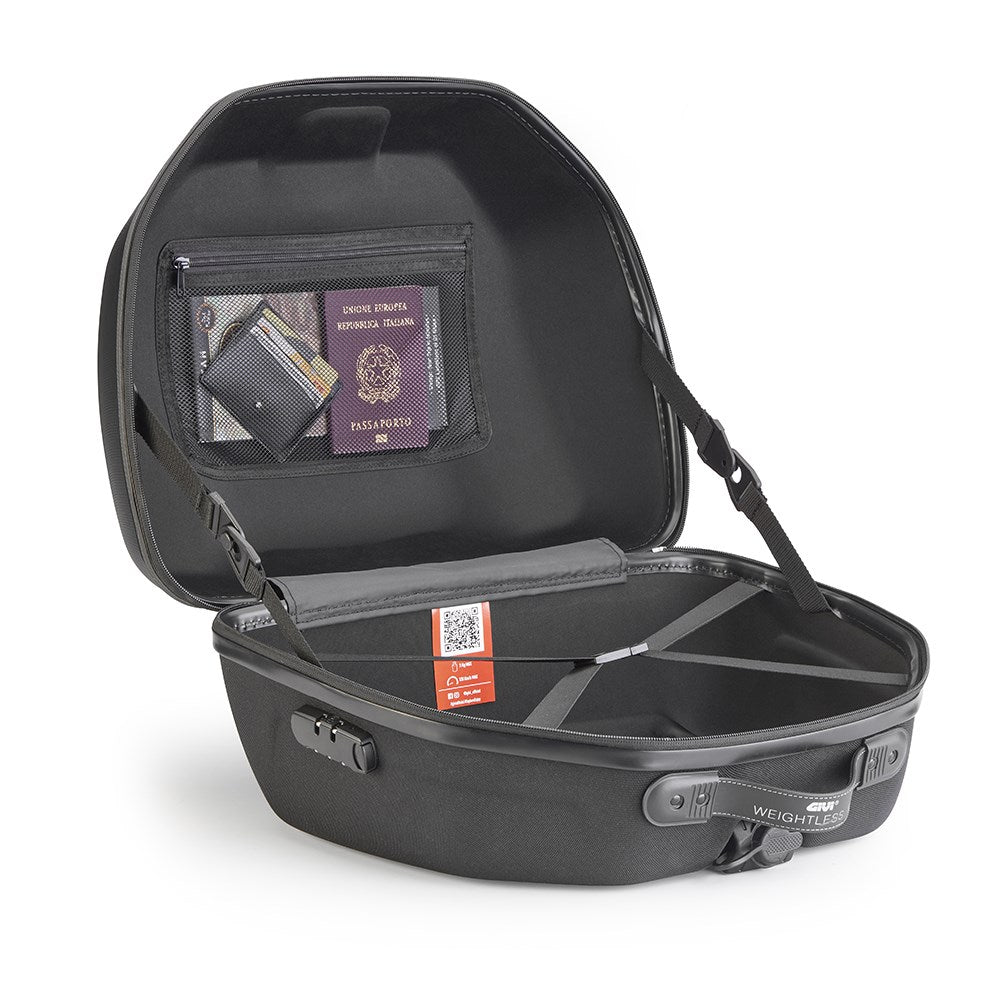 GIVI MONOKEY TOPCASE WEIGHTLESS SEMI-RIGID 34L (NEEDS PLATE) (WL901B)