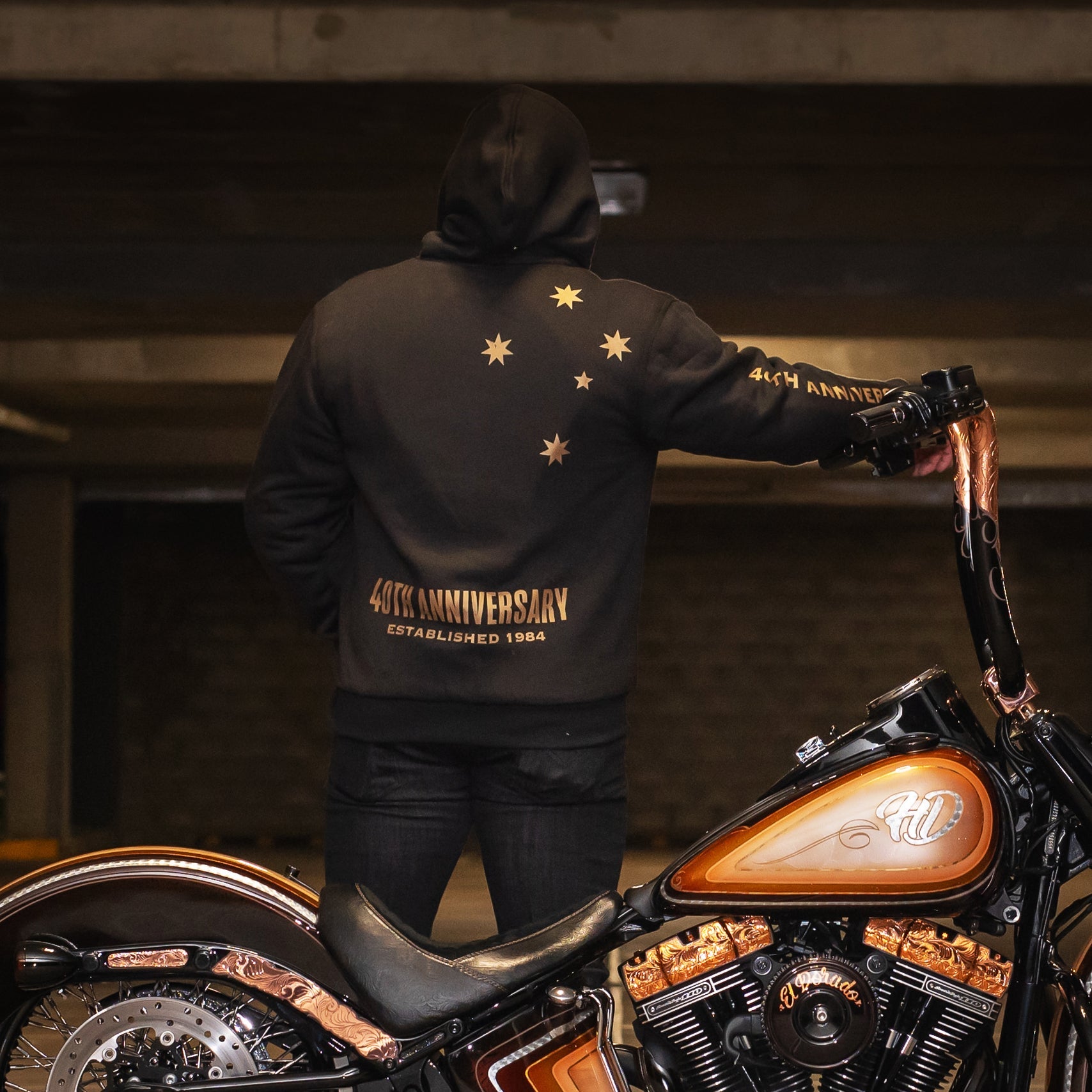 Johnny Reb Men's 40th Anniversary Protective Full Zip Hoodie
