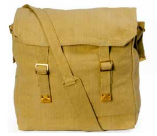 HUSS AUSTRALIA HAVERSACK BAG KHAKI