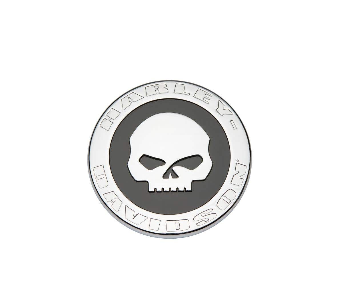 HARLEY-DAVIDSON WILLIE G SKULL DECORATIVE MEDALLION