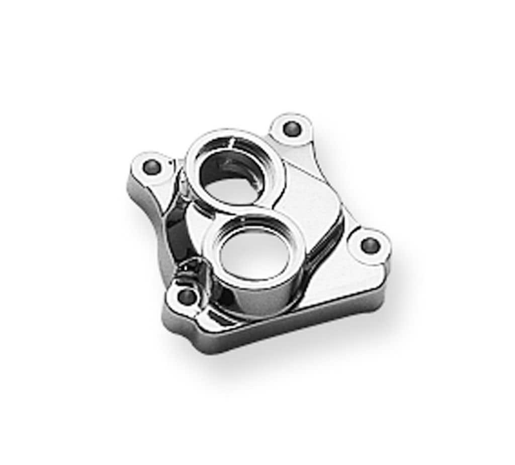 HARLEY-DAVIDSON CHROME TAPPET COVER FRONT