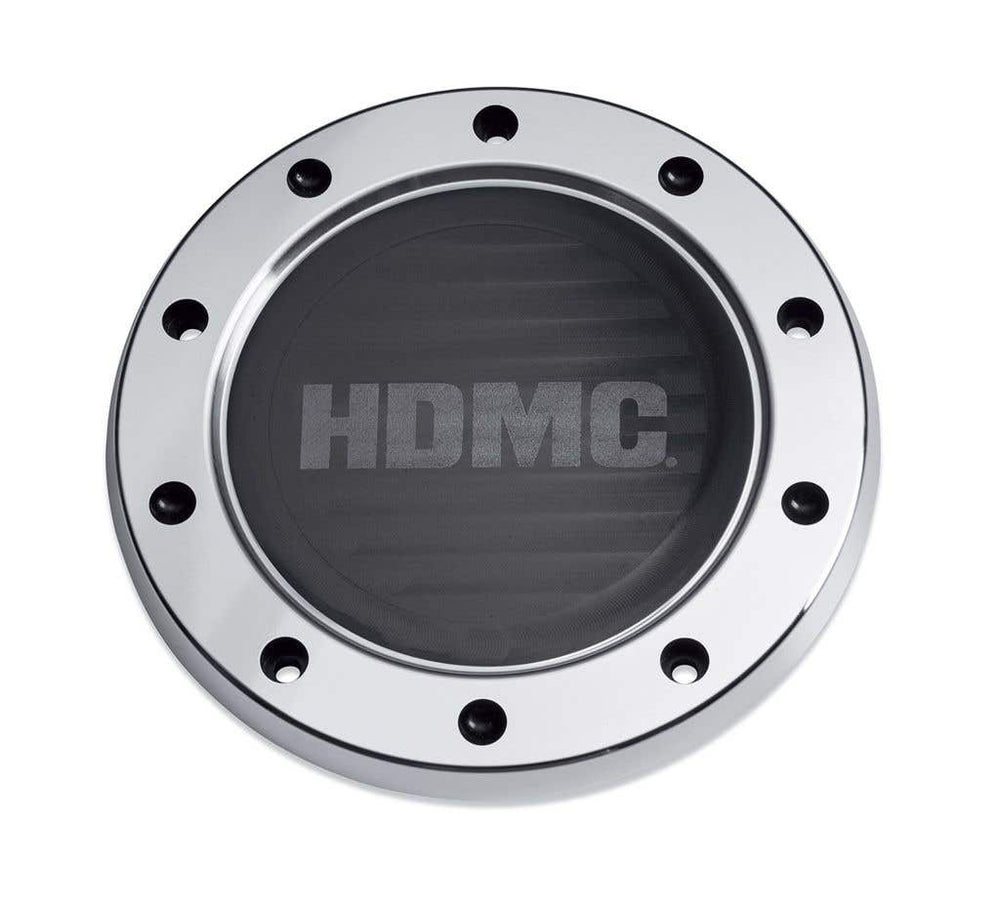 HARLEY-DAVIDSON HDMC DERBY COVER WITH MACHINED HIGHLIGHTS