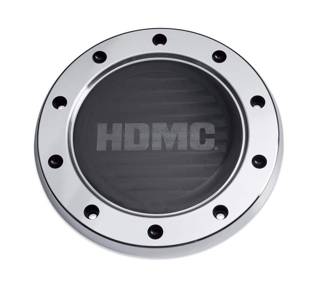 HARLEY-DAVIDSON HDMC DERBY COVER WITH MACHINED HIGHLIGHTS