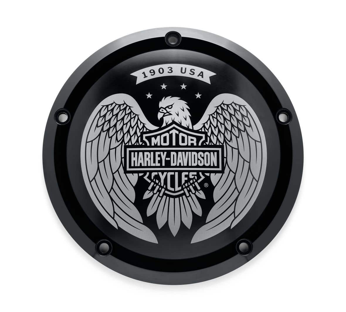 HARLEY-DAVIDSON EAGLE BAR & SHIELD DERBY COVER