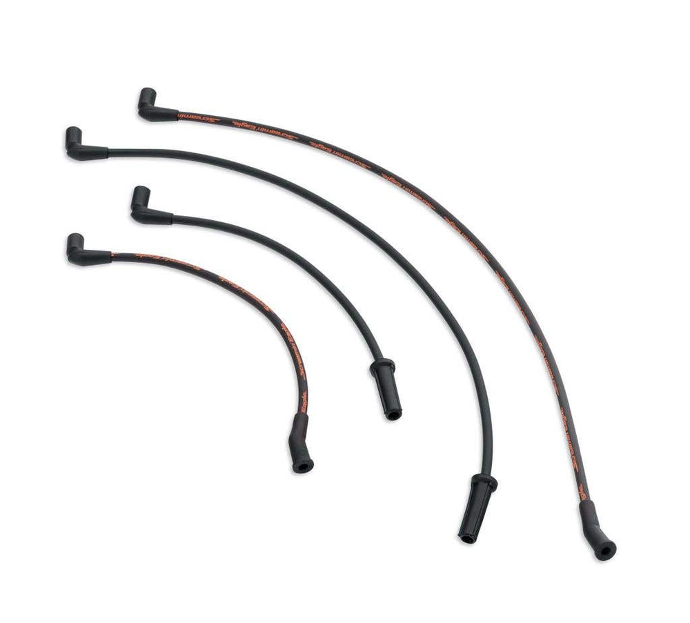 SCREAMIN' EAGLE SCREAMIN EAGLE 10MM PHAT SPARK PLUG WIRES - BLACK