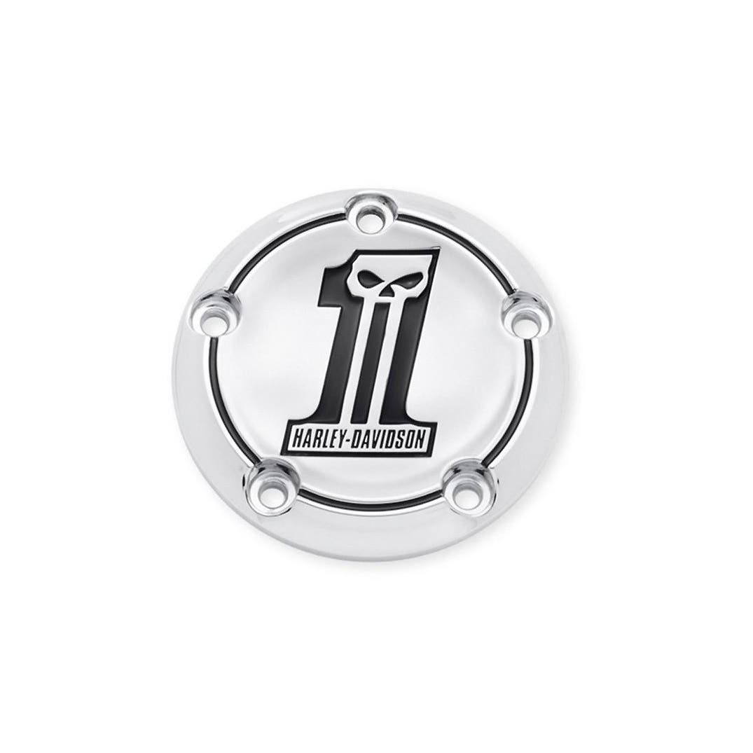 HARLEY-DAVIDSON NUMBER ONE SKULL TIMER COVER