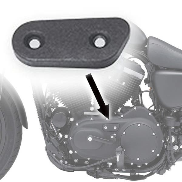 HARLEY-DAVIDSON WRINKLE PRIMARY INSPECTION COVER