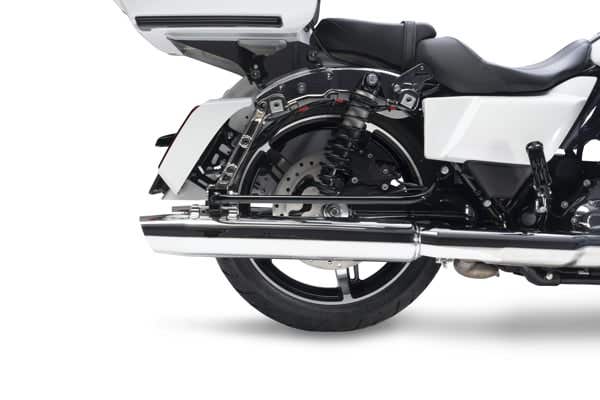 HARLEY-DAVIDSON FORGED TOURING WHEEL - BLACK WITH MACHINED HIGHLIGHTS- REAR 18