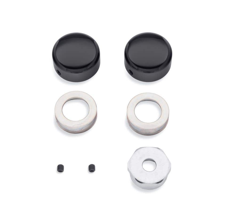 HARLEY-DAVIDSON REAR AXLE NUT COVERS