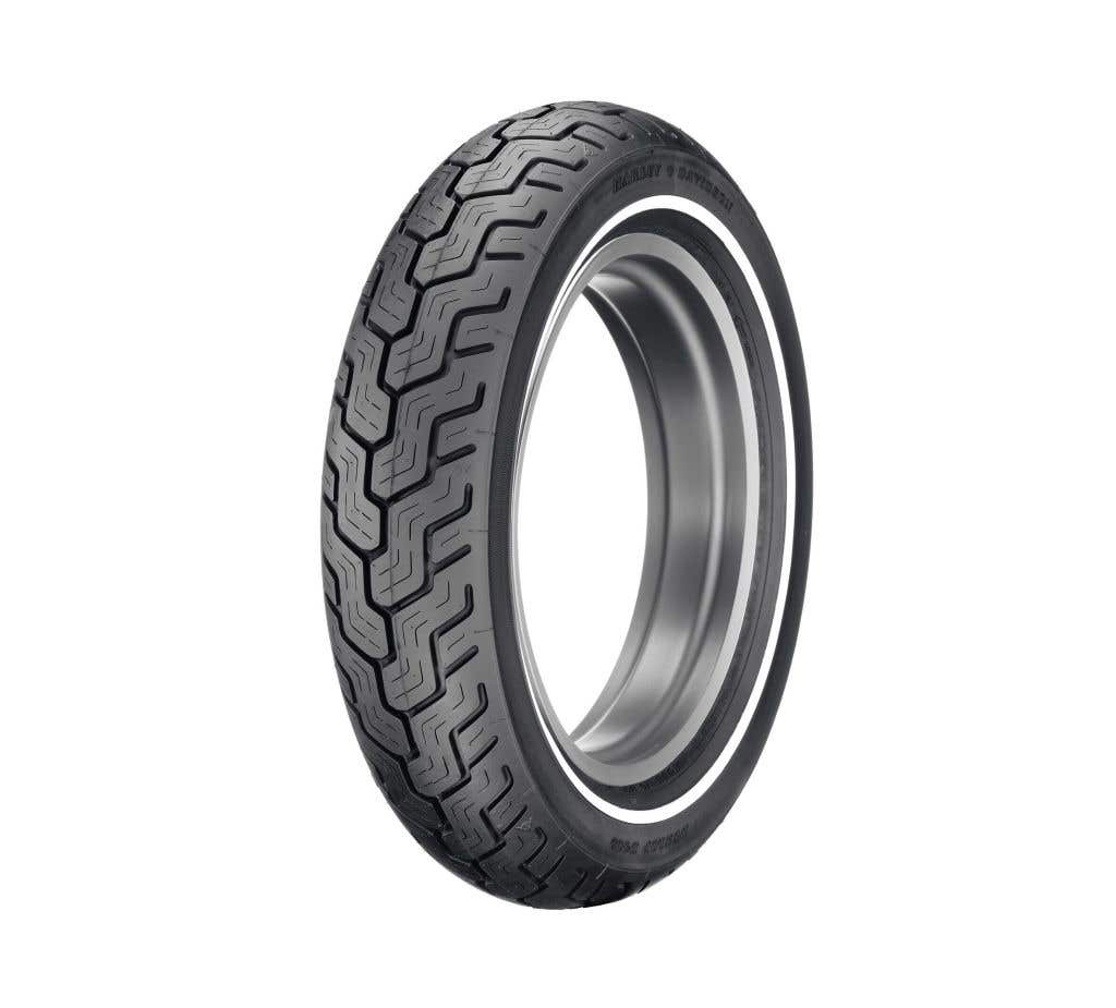 HARLEY-DAVIDSON DUNLOP TIRE SERIES - D402 MT90B16 SLIM WHITEWALL
