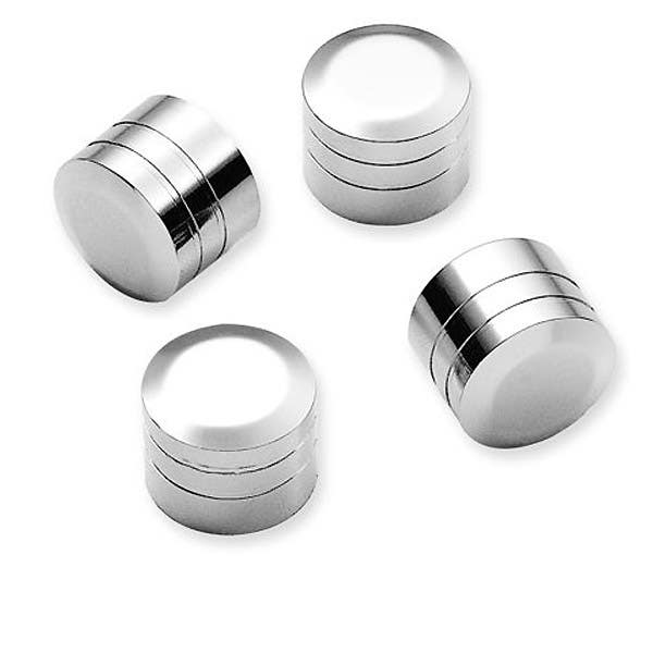 HARLEY-DAVIDSON CLASSIC CHROME ROCKER BOX BOLT COVERS