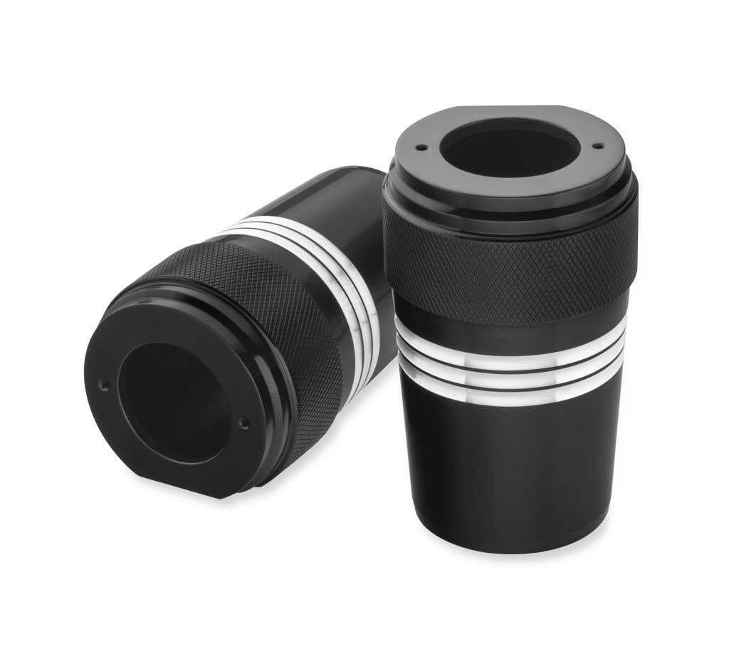 HARLEY-DAVIDSON MACHINE CUT UPPER FORK SLIDER COVERS