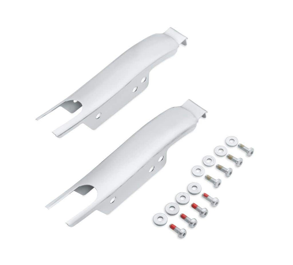 HARLEY-DAVIDSON CHROME SLOTTED SADDLEBAG FILLER STRIP KIT