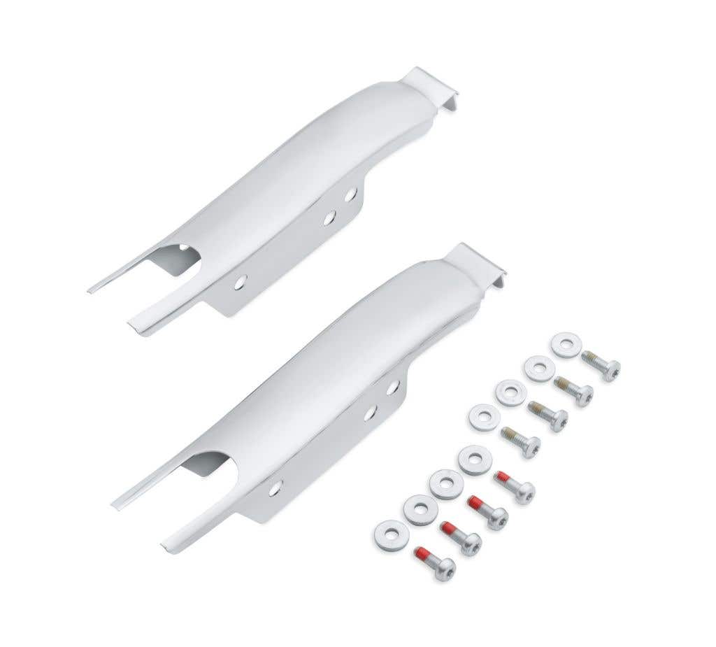HARLEY-DAVIDSON CHROME SLOTTED SADDLEBAG FILLER STRIP KIT