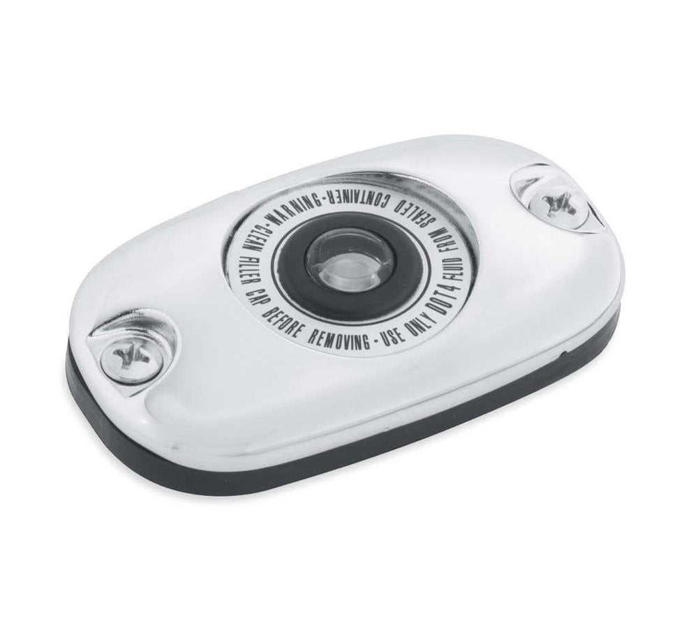 HARLEY-DAVIDSON CHROME REAR MASTER CYLINDER COVER