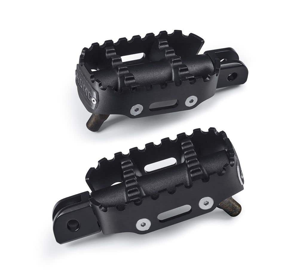 HARLEY-DAVIDSON 80GRIT RIDER FOOTPEGS WITH WEAR PEG