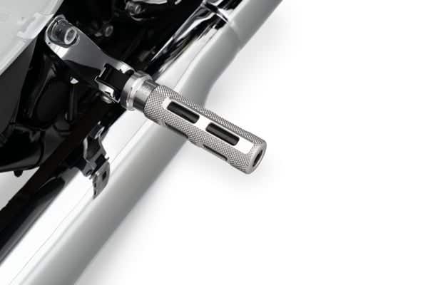 HARLEY-DAVIDSON SWITCHBACKCOLLECTION FOOTPEGS CLEAR ANODIZED