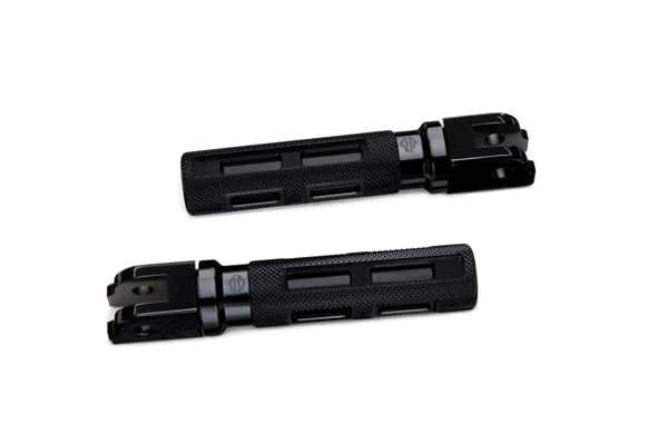 HARLEY-DAVIDSON SWITCHBACK COLLECTION- RIDER FOOTPEGS - BLACK ANODIZED