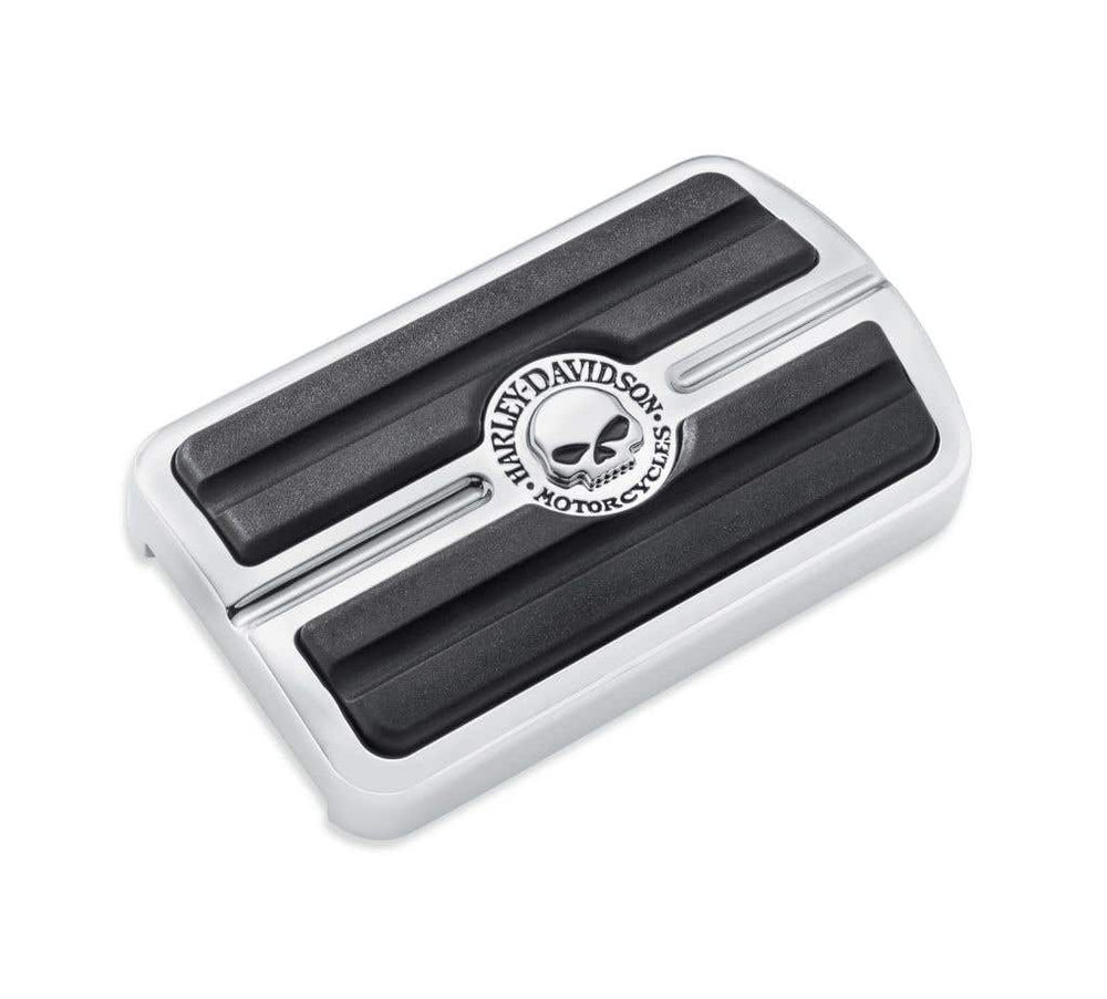 HARLEY-DAVIDSON WILLIE G SKULL BRAKE PEDAL PAD - LARGE