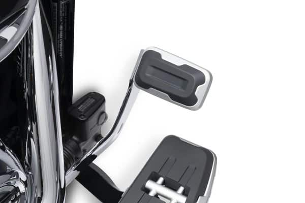 HARLEY-DAVIDSON SWITCHBACK COLLECTION- LARGE BRAKE PEDAL PAD - CLEAR ANODIZED