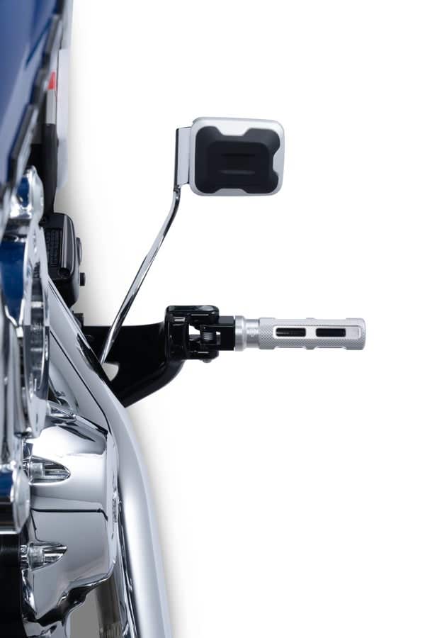 HARLEY-DAVIDSON SWITCHBACK COLLECTION-SMALL BRAKE PEDAL PAD - CLEAR ANODIZED