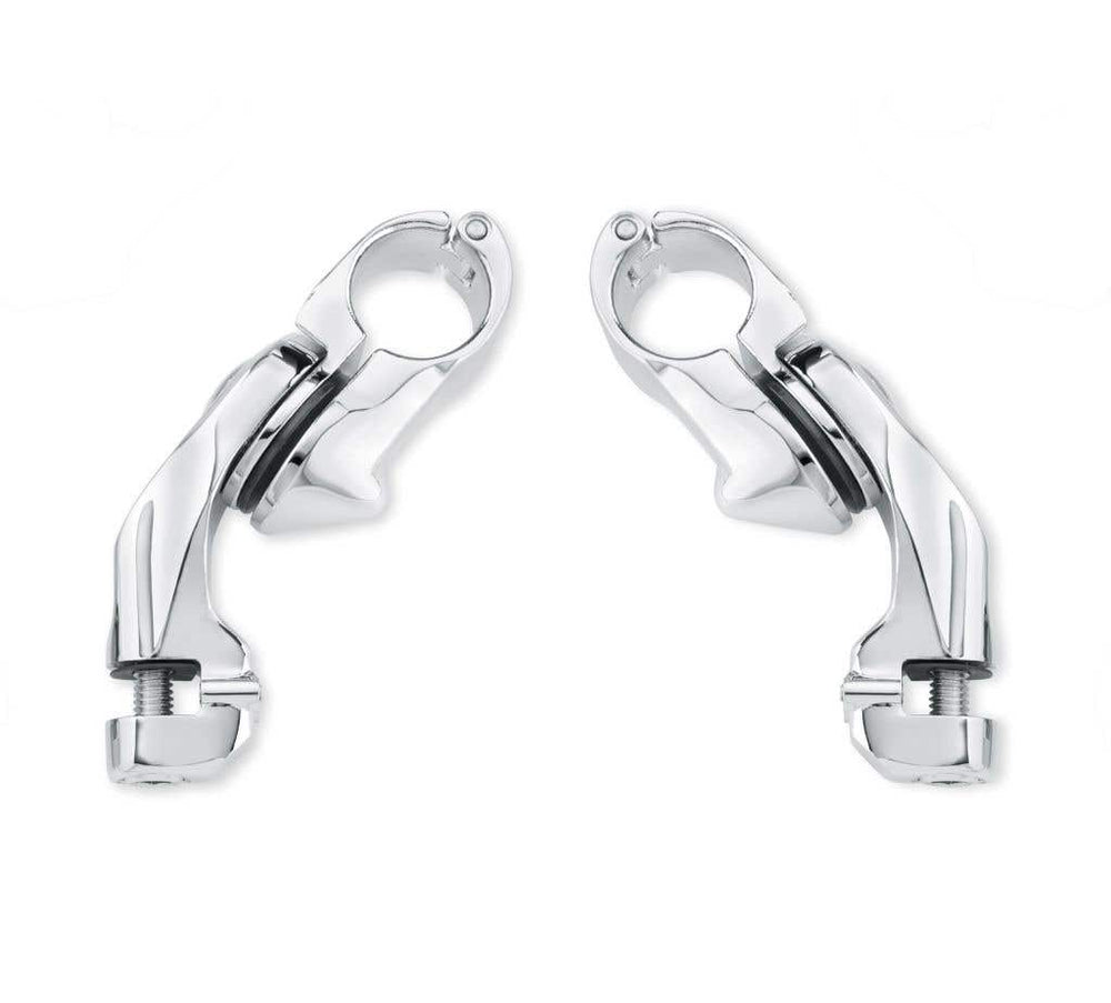 HARLEY-DAVIDSON SHORT ANGLED ADJUSTABLE HIGHWAY PEG MOUNT KIT