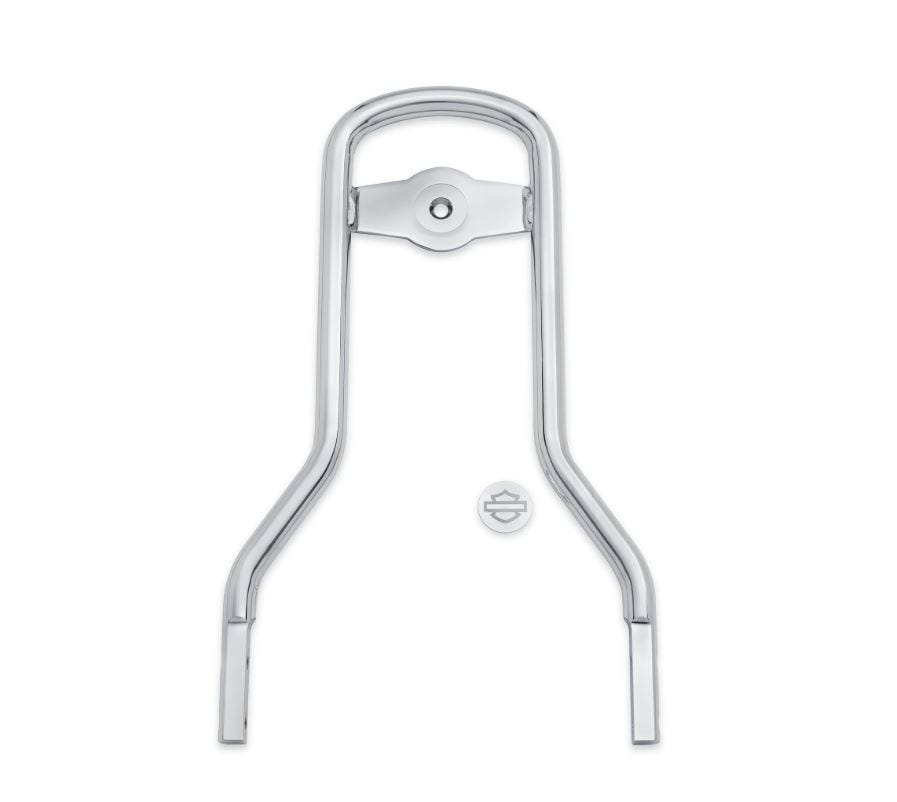 HARLEY-DAVIDSON STANDARD MINI-MEDALLION STYLE SISSY BAR UPRIGHT