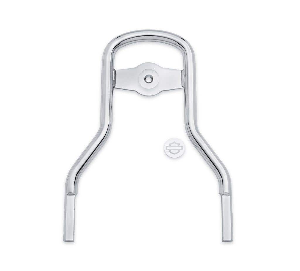 HARLEY-DAVIDSON LOW MINI-MEDALLION STYLE SISSY BAR UPRIGHT