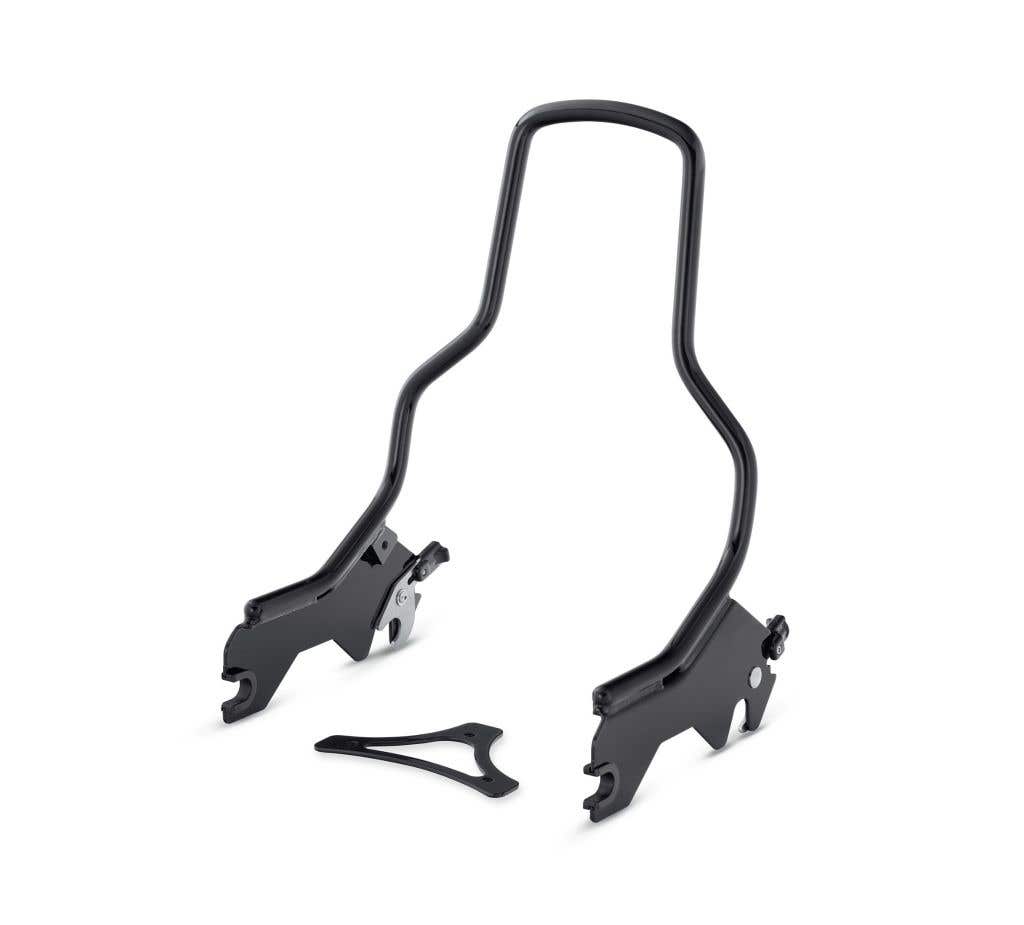HARLEY-DAVIDSON HOLDFAST SISSY BAR UPRIGHT - STANDARD HEIGHT - GLOSS BLACK