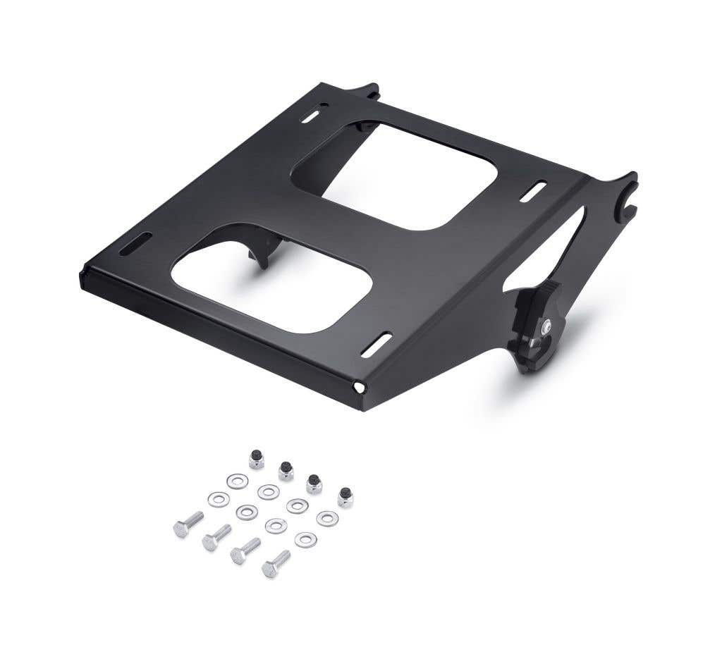 HARLEY-DAVIDSON H-D DETACHABLES TWO-UP TOUR-PAK MOUNTING RACK - GLOSS BLACK