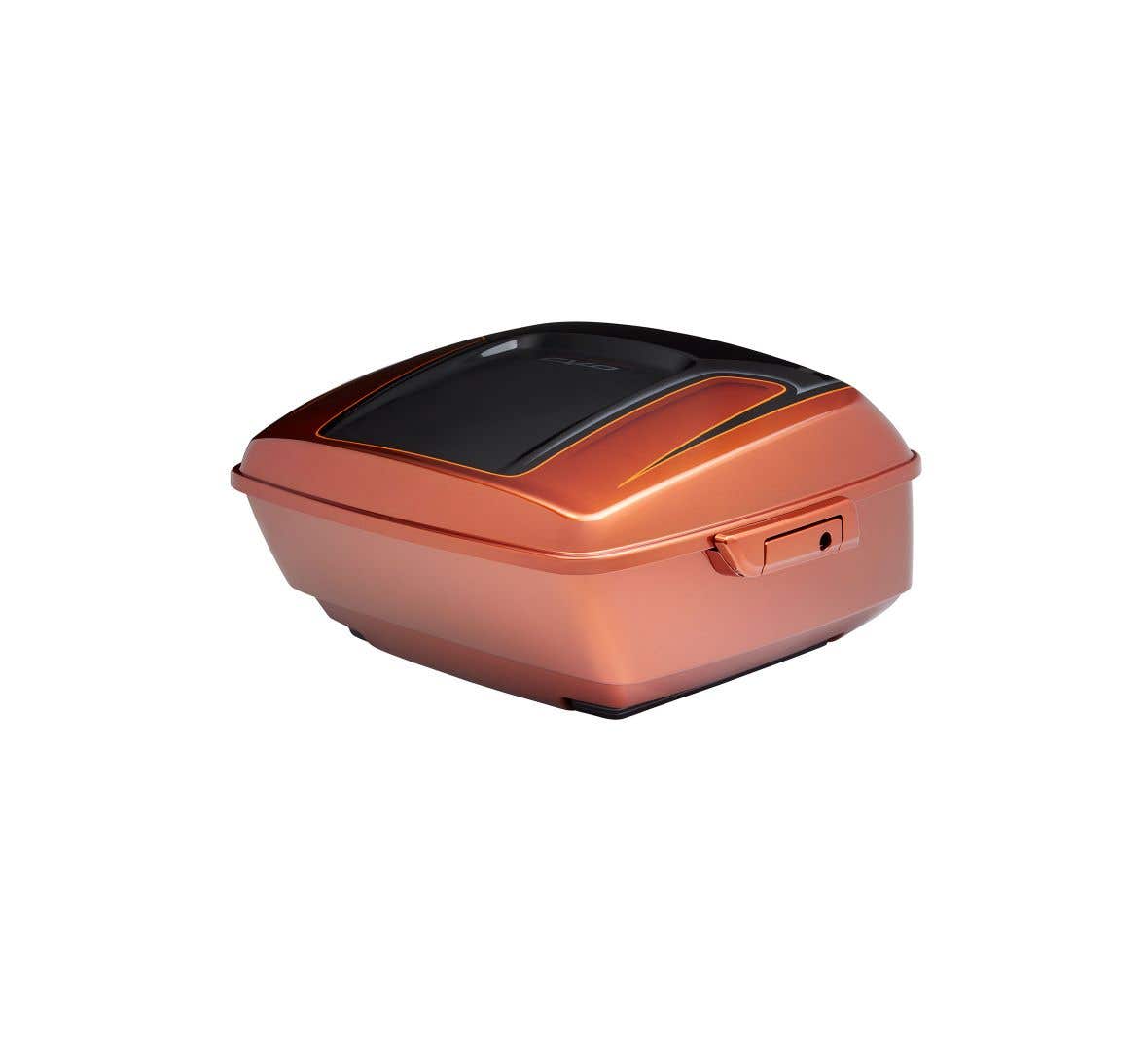 HARLEY-DAVIDSON COLOR-MATCHED KING TOUR-PAK LUGGAGE  WHISKEY NEAT/RAVEN METALLIC