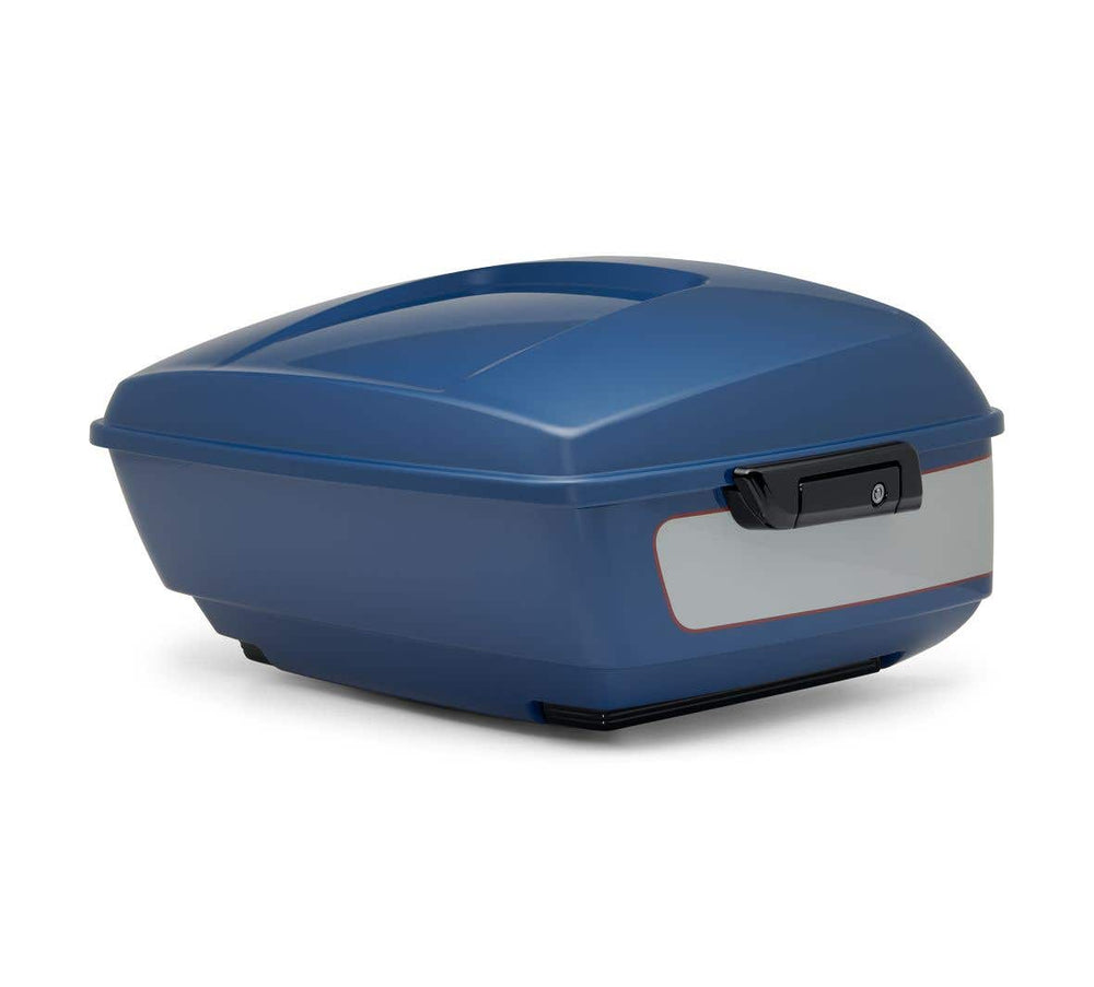 HARLEY-DAVIDSON COLOR-MATCHED KING TOUR-PAK LUGGAGE - BRIGHT BILLIARD BLUE/BILLIARD GRAY