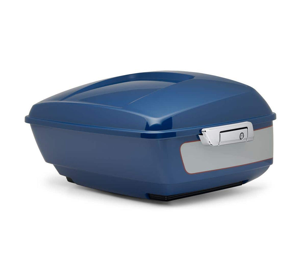 HARLEY-DAVIDSON COLOR-MATCHED KING TOUR-PAK LUGGAGE - BRIGHT BILLIARD BLUE/BILLIARD GRAY